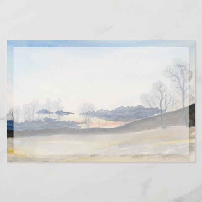 Stormy Sky Briefpapier (Vorderseite)