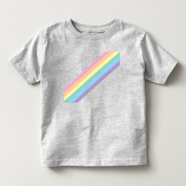 Stormy Sky & Rainbow Toddler-T - Shirt (Vorderseite)