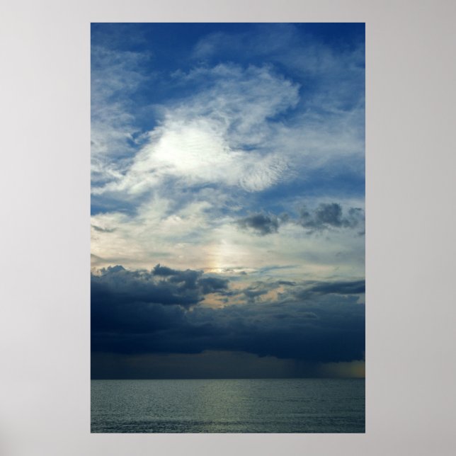 Stormy Sunset Poster (Vorne)