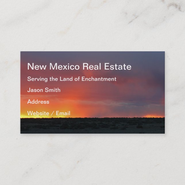 Stormy Sunset Terminkarte (Vorderseite)