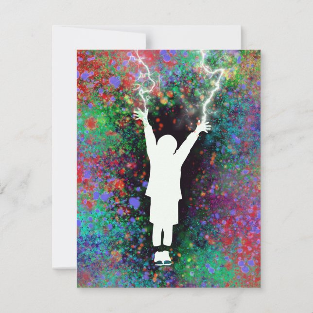 Stormy Weather Karte (Vorderseite)