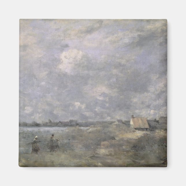 Stormy Weather, Pas de Calais, c.1870 Magnet (Vorne)