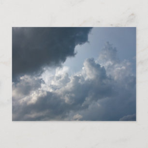 Stormy, Wolken Postkarte
