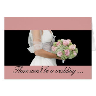 Stornierung einer Hochzeit