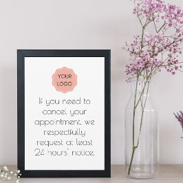 Stornierungsankündigung für Salon oder Wellness-Ce Einladung