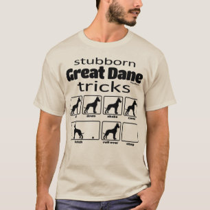 Störrische Dogge-Tricks T-Shirt