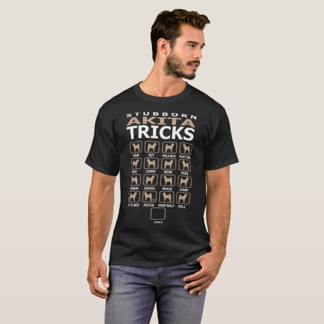 Störrisches Trick-Haustier-Liebhaber-Geschenk T-Shirt (Vorne ganz)