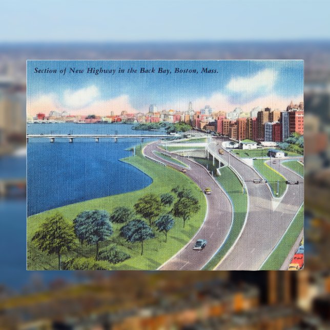 Storrow Drive Postkarte (Von Creator hochgeladen)