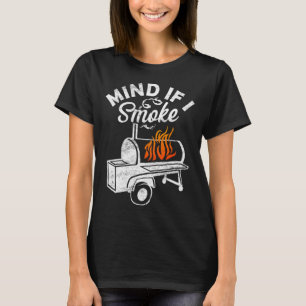 Stört es, wenn ich lustigen Retro-Byrbecue-Raucher T-Shirt