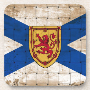 Störte Nova Scotia-Flagge Getränkeuntersetzer