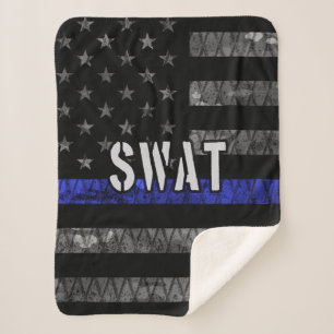 Störte SWAT-Polizeiflagge Sherpadecke