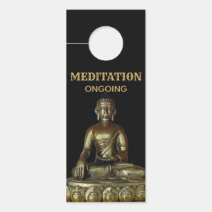 Störung der Meditation Türanhänger