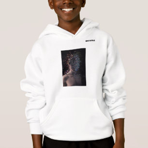 Störungs-Kern Digitaler Surrealer Traum Hoodie