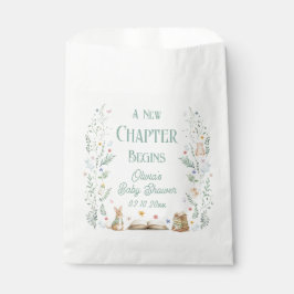 Story Book A New Chapter Baby Shower Geschenktütchen