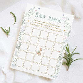 Story Book Baby Shower Baby Bingo Game Card Einladung
