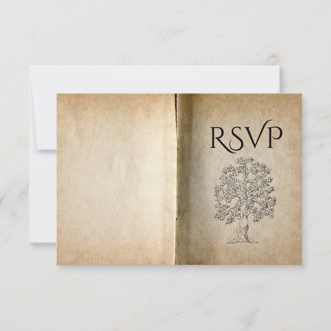 Story Book Meal UAWG RSVP Karte (Vorderseite)
