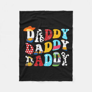 Story Daddy Toy Boy Story Vater Vathage Day T-Shir Fleecedecke