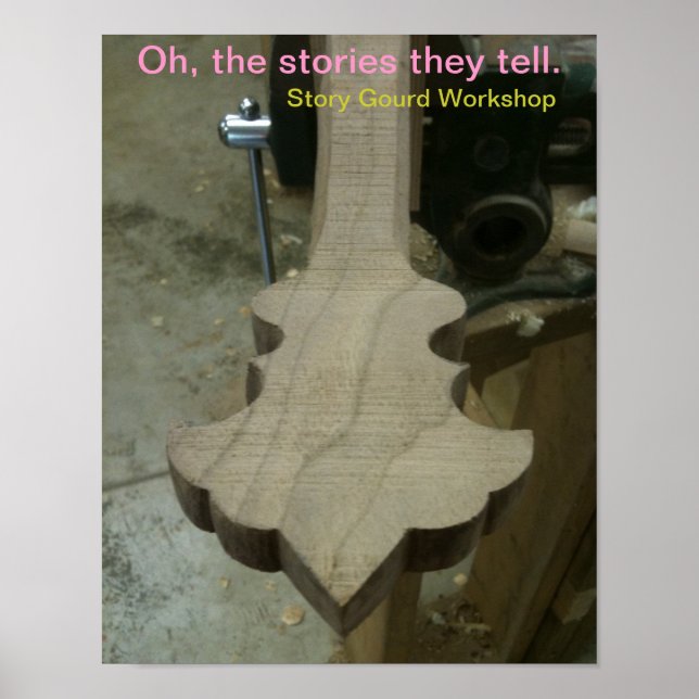 Story Gourd Poster - Neck (Vorne)