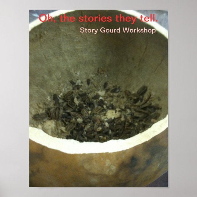 Story Gourd Poster - Workshop— Saatgut (Vorne)