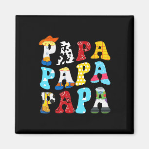 Story Papa Toy Boy Story Vater Vathage Day T-Shirt Magnet