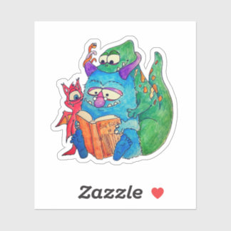 Story Time Aufkleber