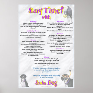 Story Time mit Scuba Doster Poster