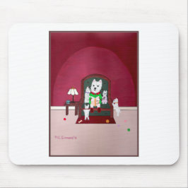 Story Time Westie Mousepad