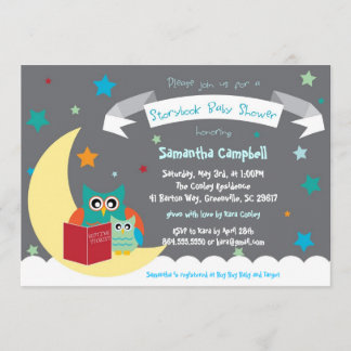 Storybook Book Baby Shower Einladung