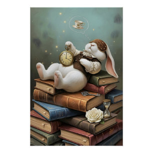 Storybook Bunny Poster