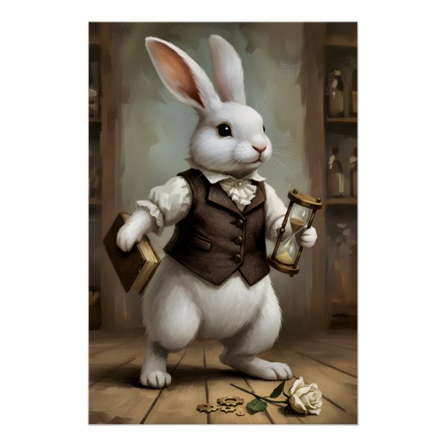 Storybook Bunny Poster (Vorderseite)