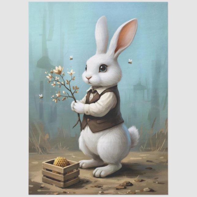 Storybook Bunny Seidenpapier (Vorderseite)