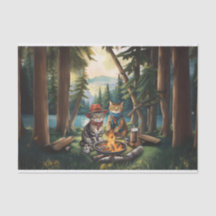 Storybook Campfire Katzen, Liebe the Outdoor