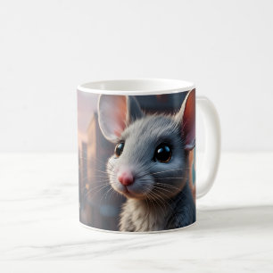 Storybook City Mouse Kunst Kaffeetasse