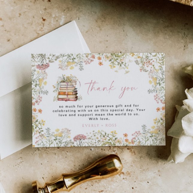 Storybook Dankeschön Karte Eine neue Kapitel-Wildb (Von Creator hochgeladen)