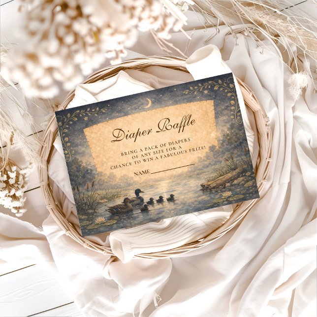 Storybook Duck Diapper Raffle Begleitkarte (Von Creator hochgeladen)