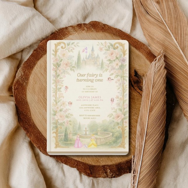 Storybook, fairy first, fairytale 1st birthday einladung (Von Creator hochgeladen)