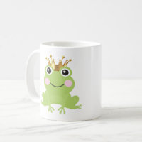 Storybook Frog Prince Gold Crown Personalisiert