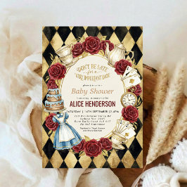 Storybook Garden Tea Party Baby Shower Einladung