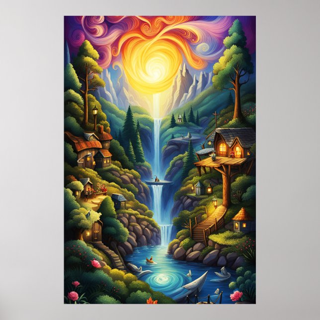 Storybook Landscape 2 Poster (Vorne)