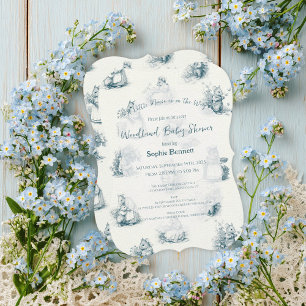 Storybook Little Mouse Baby Shower Einladung