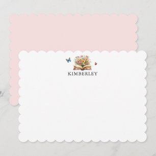 Storybook Lover Wildblume Danke Karte