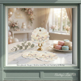 Storybook Magic Enchanted Forest  Geschenkanhänger