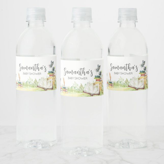 Storybook Neues Kapitel Baby-Dusche (Flaschen)