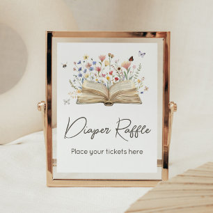 Storybook Neues Kapitel fängt Windeln Raffle an Poster