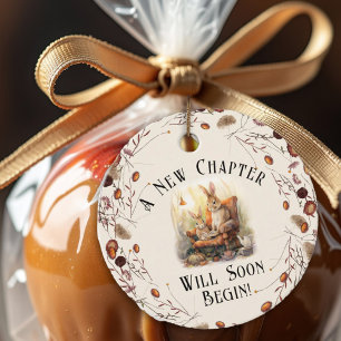 Storybook New Chapter Baby Shower Classic Tale Geschenkanhänger