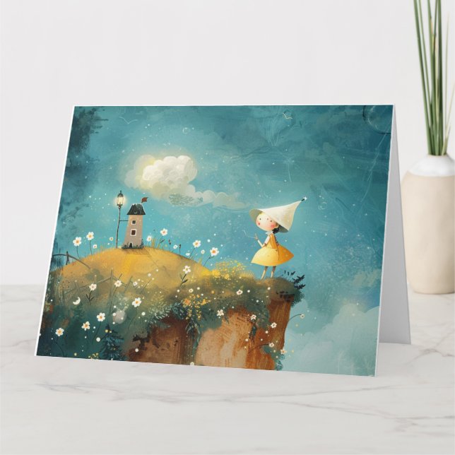 Storybook Princess Note Card Karte (Vorderseite)