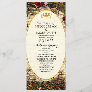 Storybook Princess Vintag Briar Rose Program Programm