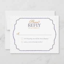 Storybook Romance Response Cards RSVP Karte