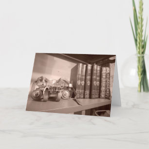 "STORYBOOK-SERIE: Antike Bücher" Geburtstagskarte Karte