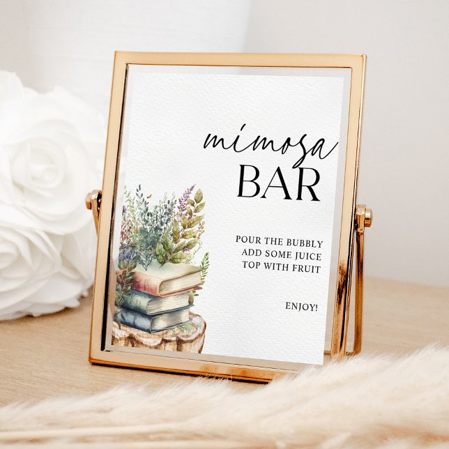 Storybook Shower Mimosa Bar Poster (Von Creator hochgeladen)
